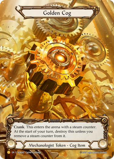 Golden Cog (Treasure Pack)